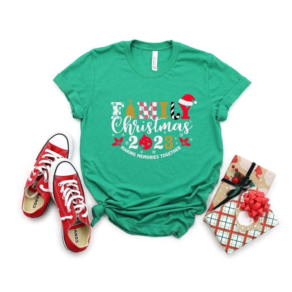 Family Christmas 2023 Making Memories Together,Making Memories Together Matching Shirt,Family Christmas Couple Shirt,Family Christmas Custom - 7.jpg