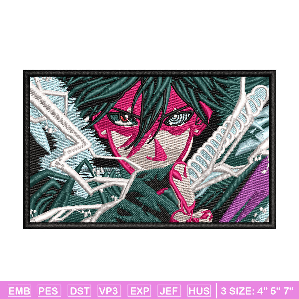 Sasuke sword embroidery design, Naruto embroidery, Anime design, Embroidery shirt, Embroidery file, Digital download.jpg