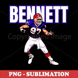 Buffalo Bills Bennett 97 - Premium Sublimation PNG Digital Download - Unleash Your Inner Superfan