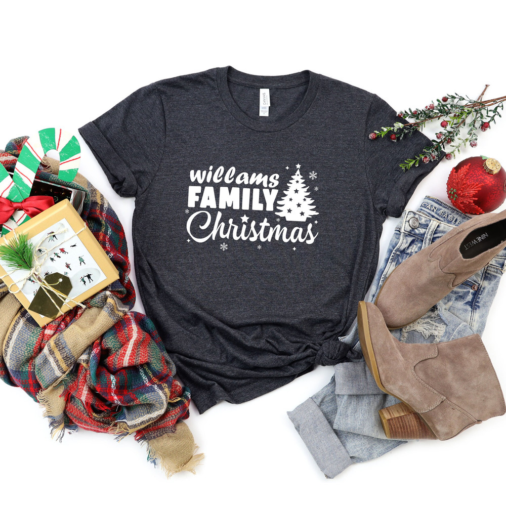 Family Christmas Gifts Tshirt,Matching Family Christmas Shirts,Custom Family Name Shirt,Family Christmas 2023 Shirt, Christmas Party Shirt - 4.jpg