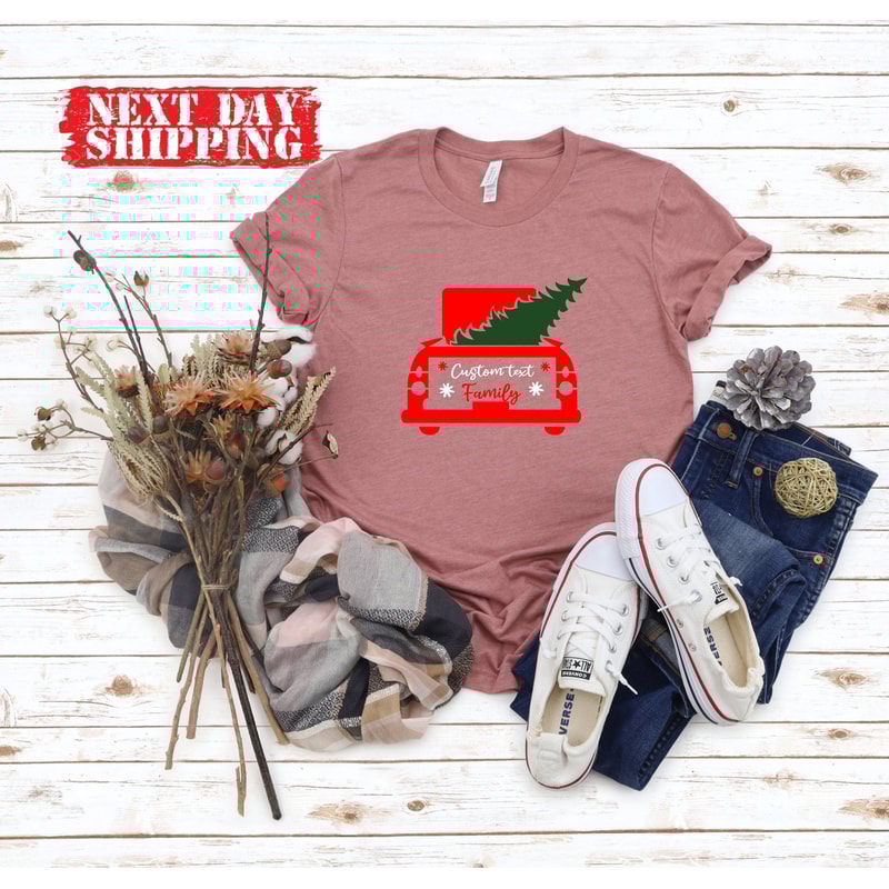 Family Christmas Red Truck ShirtsShirts,Matching Family Christmas Shirts,Matching Christmas 2023 Shirts,MatchingTees,Christmas Party Shirt - 6.jpg