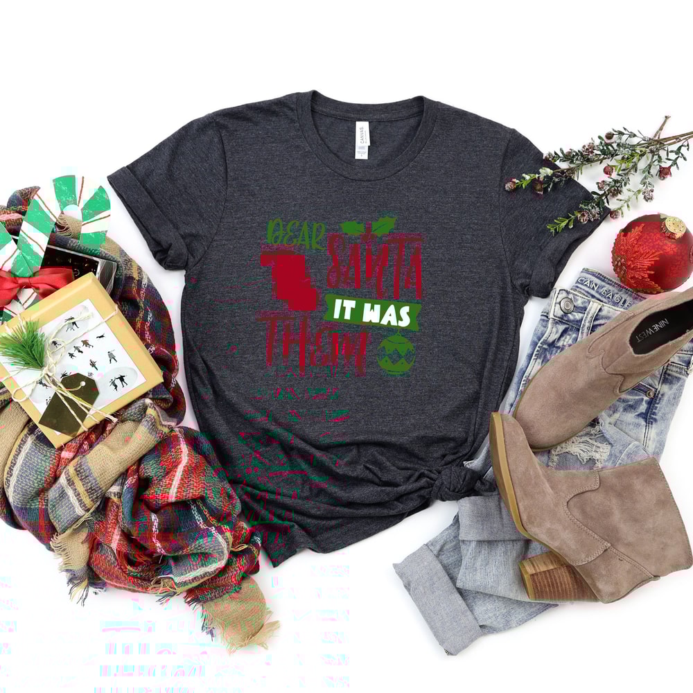 Family Christmas Tshirt,Matching Family Christmas Shirts,Funny Christmas Shirt,Christmas Party Shirt,Christmas Family Santa Shirt - 7.jpg