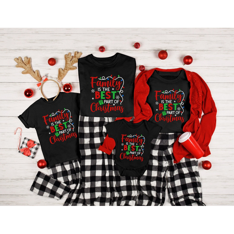 Family Is The Best Part Of Christmas Shirt,Custom Family Is The Best Christmas Tshirt,Family Christmas Shirt,Custom Family Matching Tee - 1.jpg