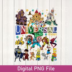vintage universal studios png, disney studio png, universal trip png, universal studios family png, universal califonia