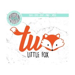 two fox birthday svg png cut file, woodland birthday 2, fox birthday 2 , printable