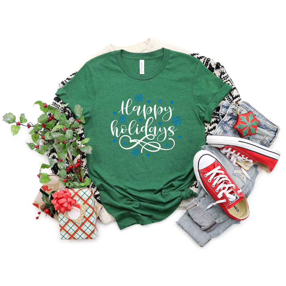 Happy Holiday Shirt,Christmas Sweatshirts,Happy Holiday Shirt,Christmas Shirt, Gift for Christmas, Holiday Shirt, Women's Christmas Shirt - 7.jpg