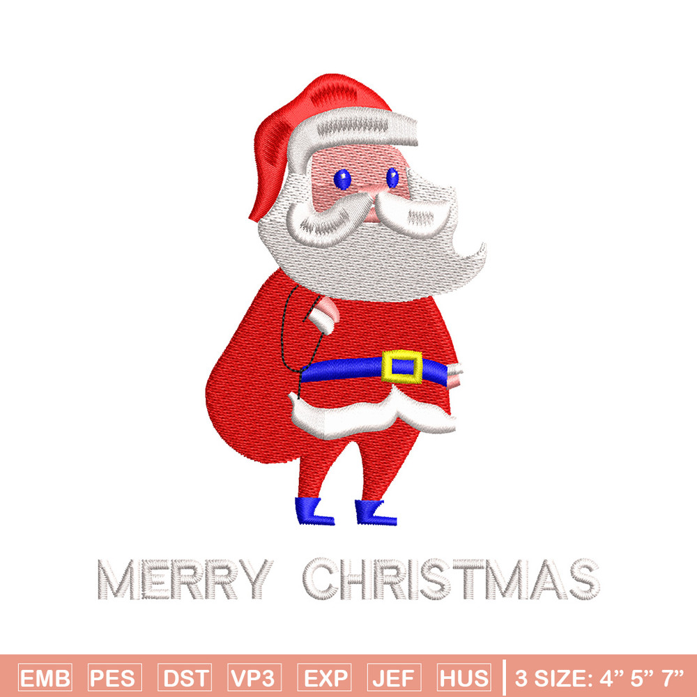 Satan merry embroidery design, Chrismas embroidery, Emb design, Embroidery shirt, Embroidery file, Digital download.jpg