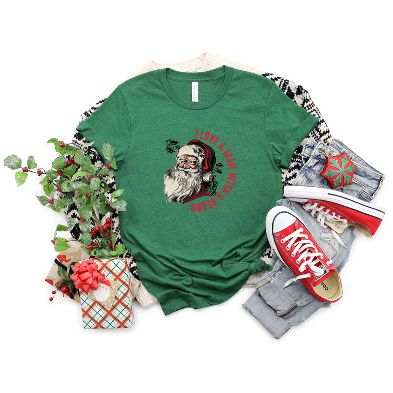 I Love A Man With A Beard Christmas Sweatshirt,Cute Santa Claus Shirt,Santa Claus Christmas Shirt,Christmas Sweatshirt,Family Love Tee Xmas - 7.jpg