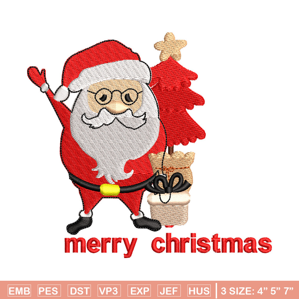 Satan red embroidery design, Chrismas embroidery, Embroidery file, Embroidery shirt, Emb design,Digital download.jpg