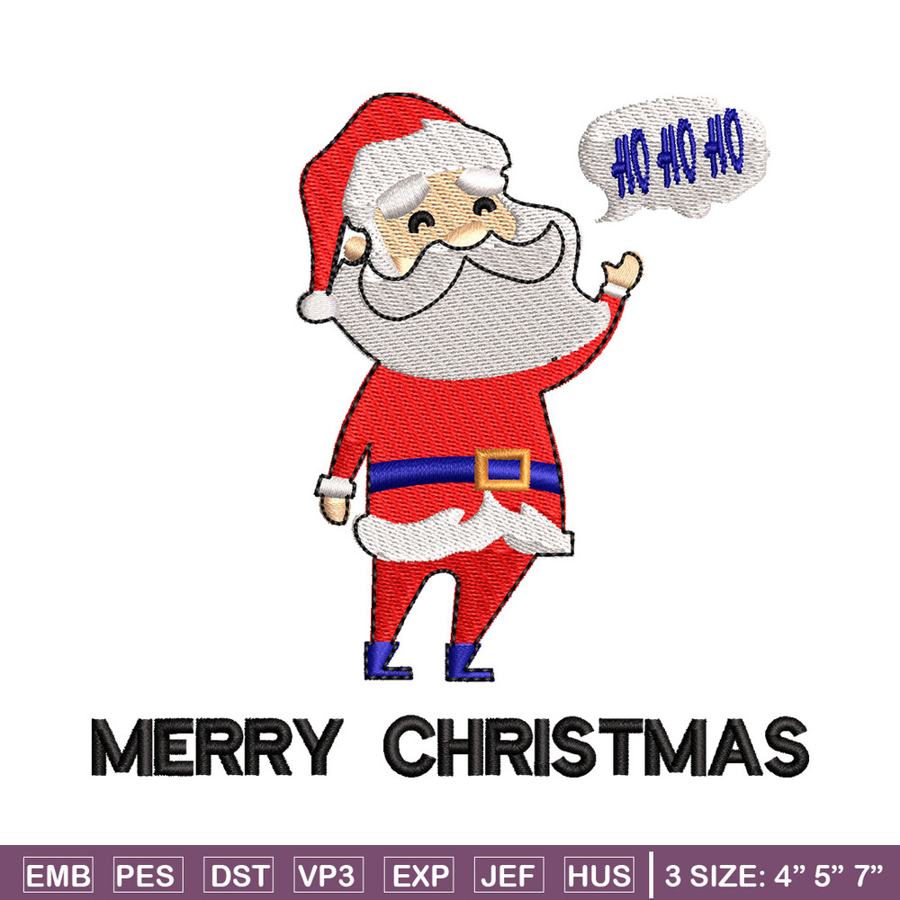 Satan hohoho embroidery design, Chrismas embroidery, Embroidery file, Embroidery shirt, Emb design,Digital download.jpg