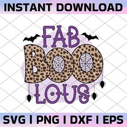 fab boo lous leopard png, halloween png, faboolous png, boo, spooky, ghost, cat, witch, pumpkin leopard, ghost png, hall