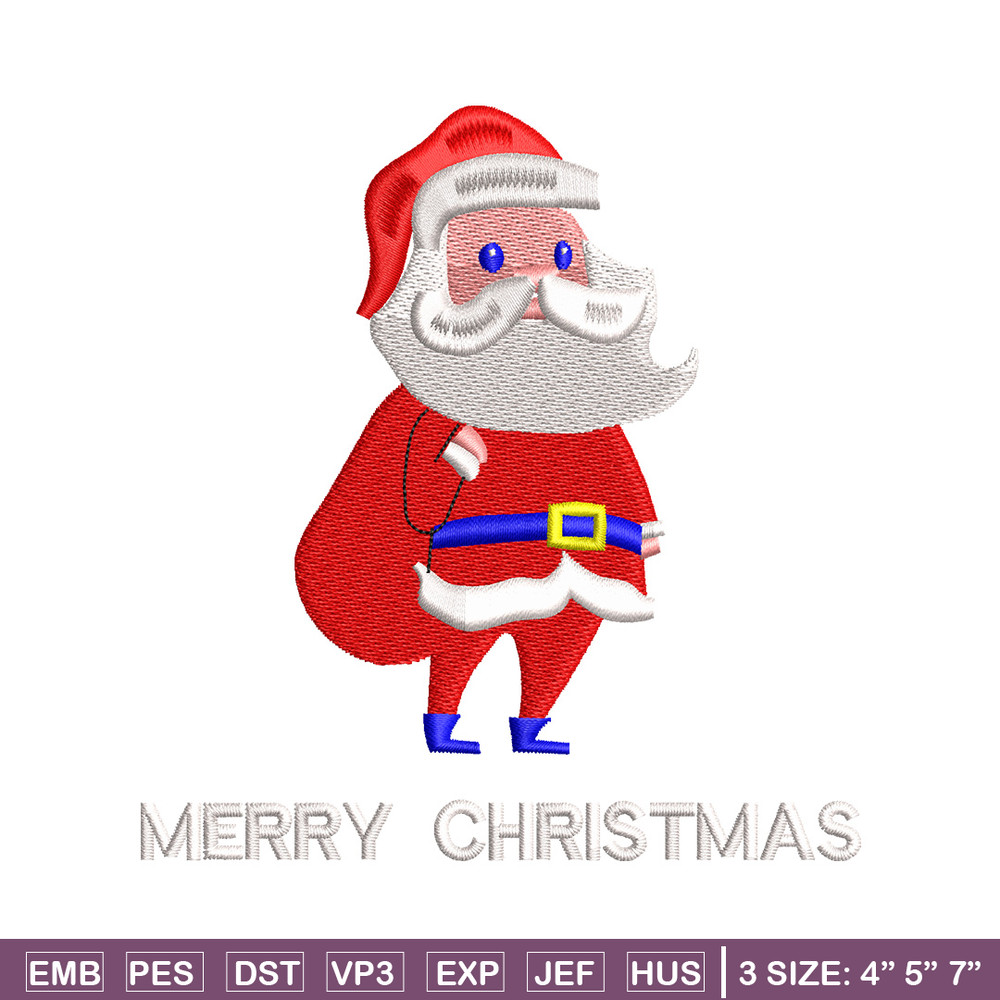 Satan merry embroidery design, Chrismas embroidery, Emb design, Embroidery shirt, Embroidery file, Digital download.jpg