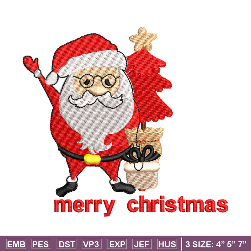 Satan red embroidery design, Chrismas embroidery, Embroidery file, Embroidery shirt, Emb design,Digital download.jpg