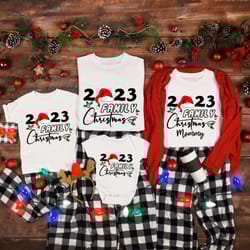 matching family christmas 2023 tshirt, custom family christmas shirts, matching christmas shirts, family christmas custo