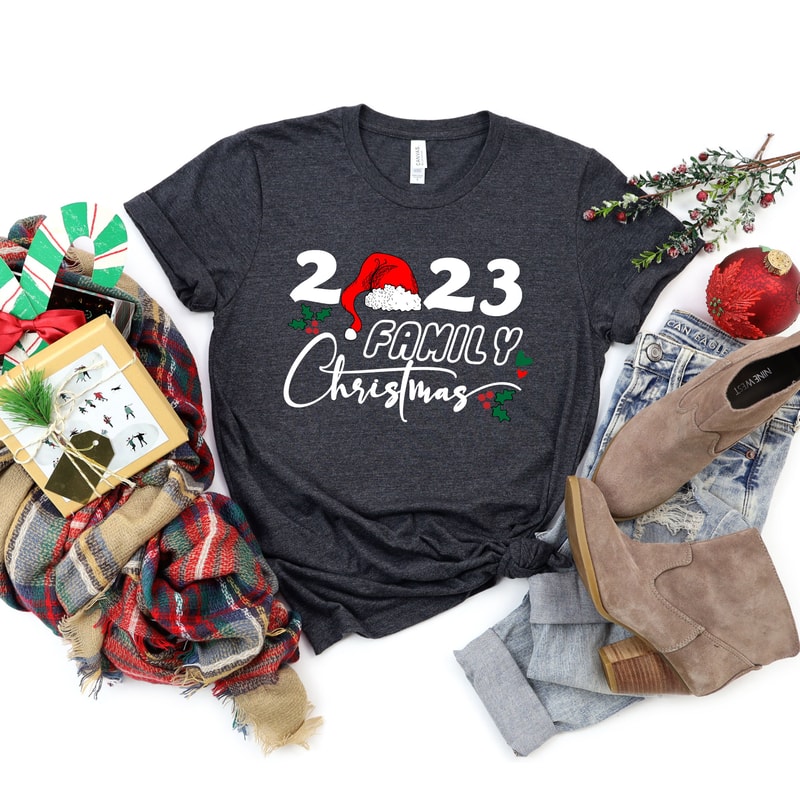 Matching Family Christmas 2023 Tshirt,Custom Family Christmas Shirts,Matching Christmas Shirts,Family Christmas Custom Shirt,Christmas Party - 5.jpg