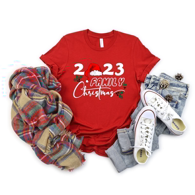 Matching Family Christmas 2023 Tshirt,Custom Family Christmas Shirts,Matching Christmas Shirts,Family Christmas Custom Shirt,Christmas Party - 6.jpg
