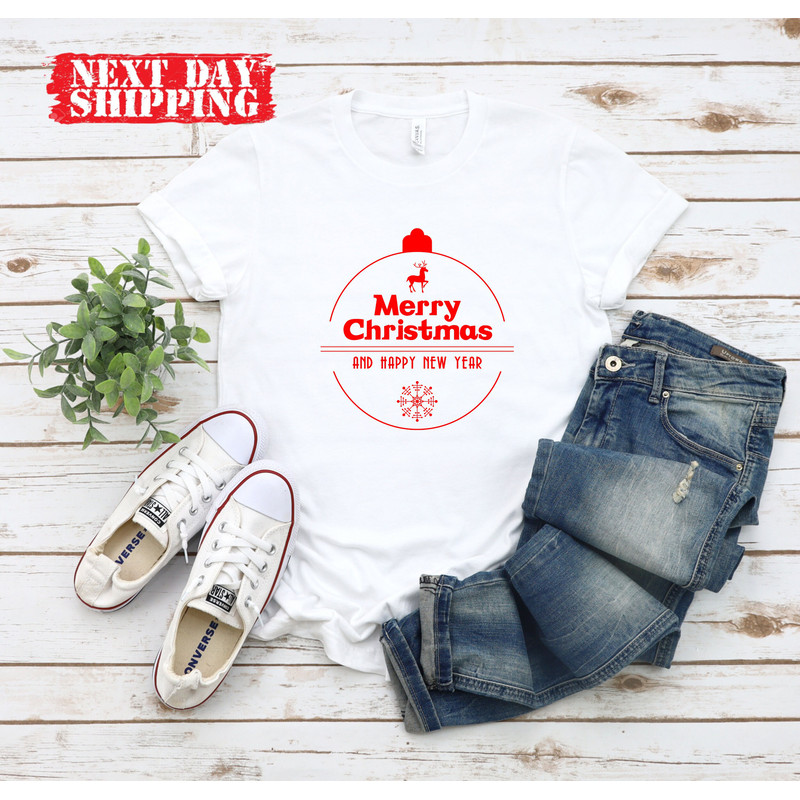 Merry Christmas and Happy New Year,Christmas 2023 Tee,Christmas Gift,Matching Family Christmas Shirt,New Year Shirt,Merry Xmas Gift - 5.jpg