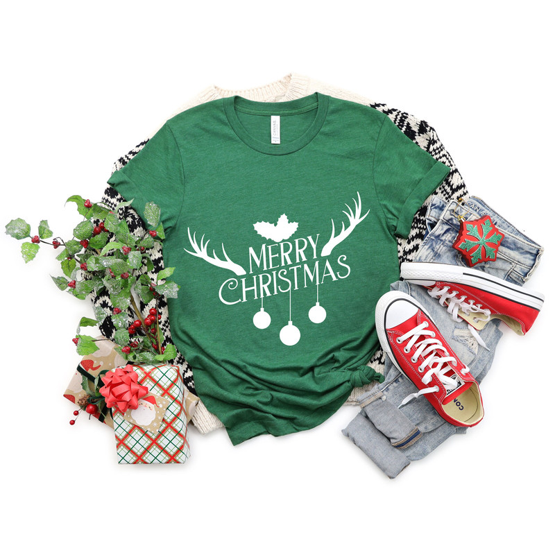 Merry Christmas Deer Shirt,Merry Christmas Reindeer Shirt,Deer Christmas Shirt, Holiday Shirt, Christmas Trees Shirt,Merry Xmas Shirt - 4.jpg