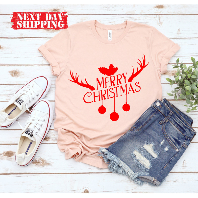 Merry Christmas Deer Shirt,Merry Christmas Reindeer Shirt,Deer Christmas Shirt, Holiday Shirt, Christmas Trees Shirt,Merry Xmas Shirt - 7.jpg