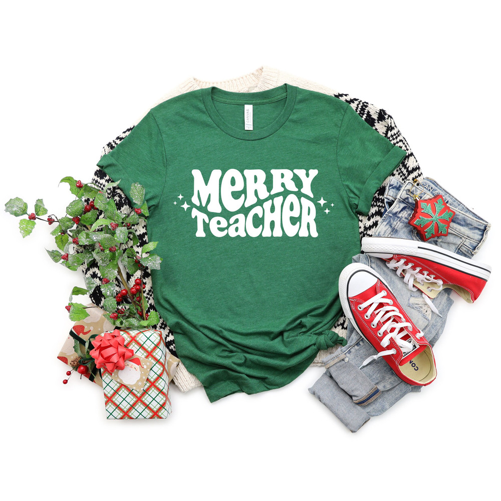 Merry Teacher Shirt,Merry Teacher Christmas Shirt,Merry Teacher Sweatshirt,Teacher Christmas Shirt Gifts,Teacher Gift,Teacher Christmas Tee - 7.jpg
