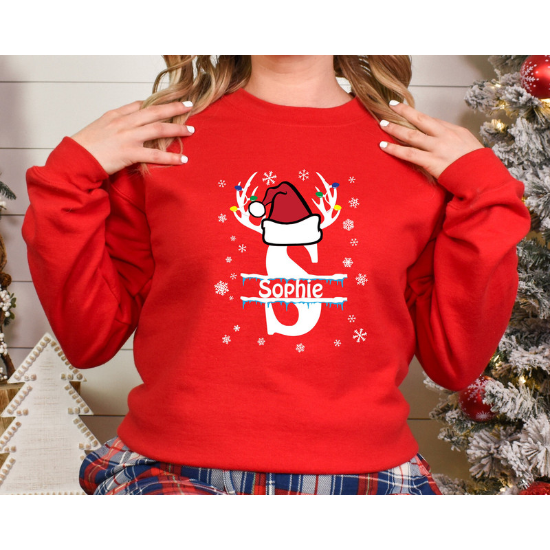 Monogrammed Family Christmas Tshirts,Custom Christmas Shirt With Name,Matching Family Christmas Shirts,Personalized Christmas Family Tshirt - 4.jpg