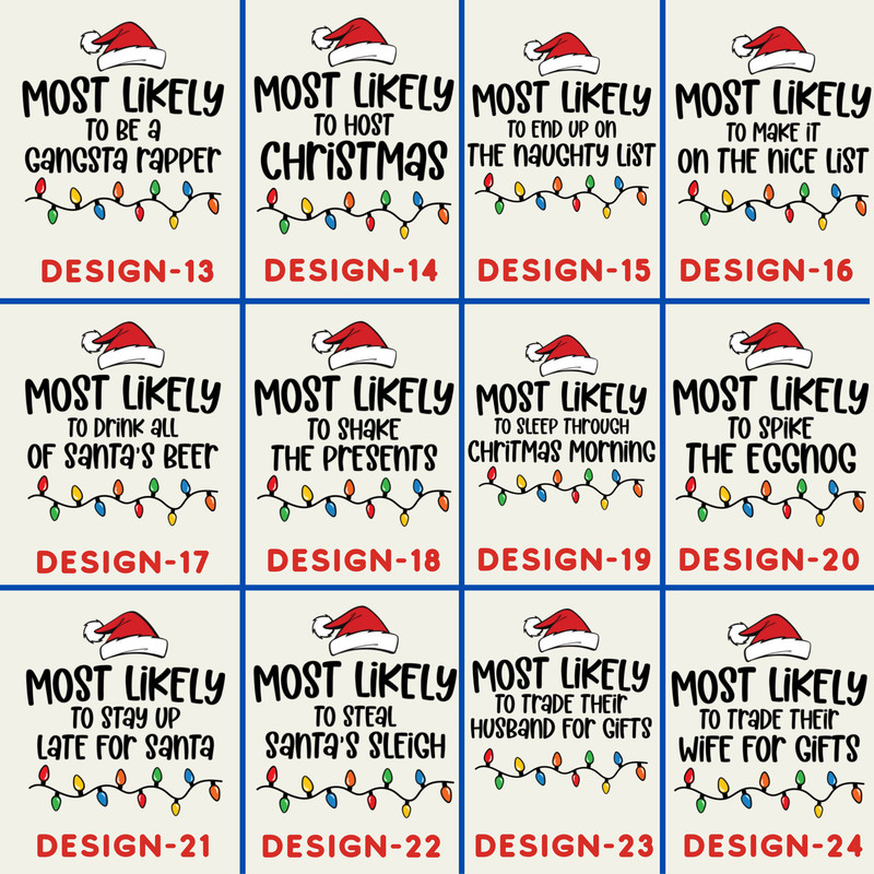 Most Likely To Christmas Custom Shirt,Funny Most Likely To Tshirt,Custom Most Likely To Santa Shirt,Most Likely To Party,Most Likely Custom - 3.jpg