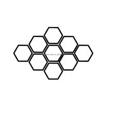 hexagons dxf files, hexagons vinyl cut file, hexagons printable images, hexagons vector, hexagons vinyl cut file, hexago