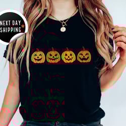 funny pumpkins t-shirt, cute pumpkin graphic t-shirt, pumpkins halloween t-shirt, pumpkin halloween, halloween shirt