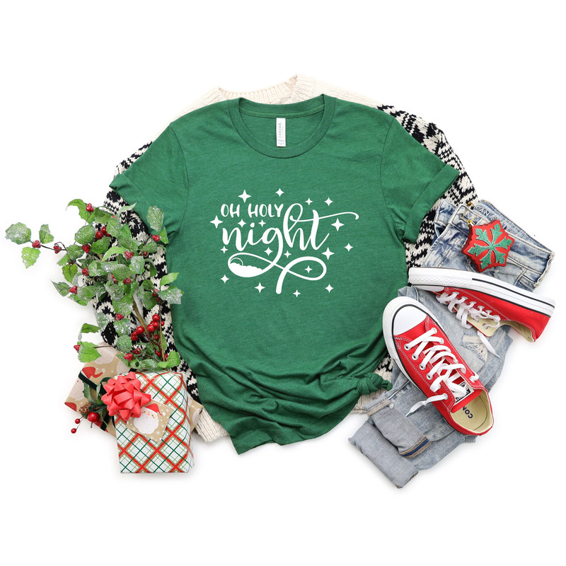 Oh Holy Night Shirt,Holy Night Shirt, Gift For Christmas, Jesus Shirt,Family Shirt,Religious Xmas Shirts,Christmas Crewneck,Christmas Tshirt - 6.jpg