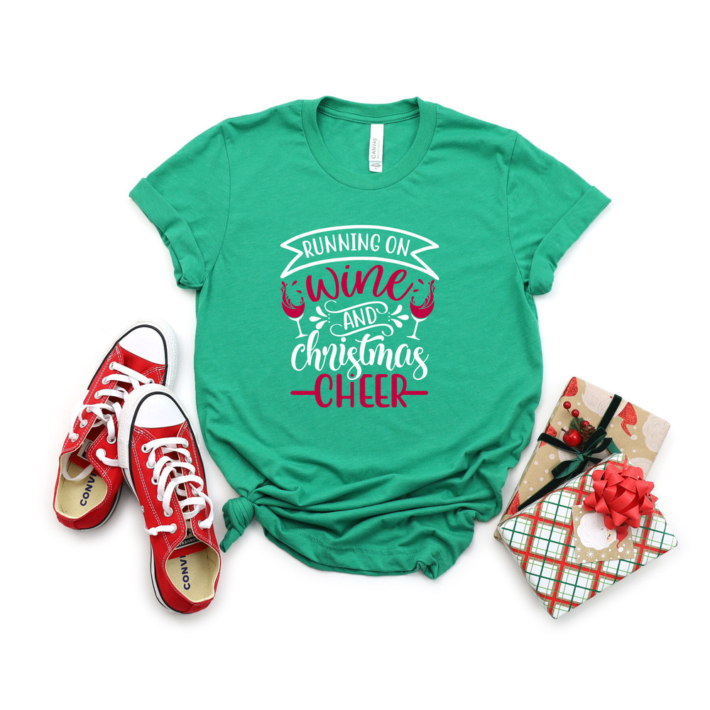 Running on Wine and Christmas Cheer Sweatshirt,Funny Christmas Shirt, Christmas Wine Shirt, Wine Tester Tee,Christmas Wine Shirt,Xmas Cheer - 6.jpg