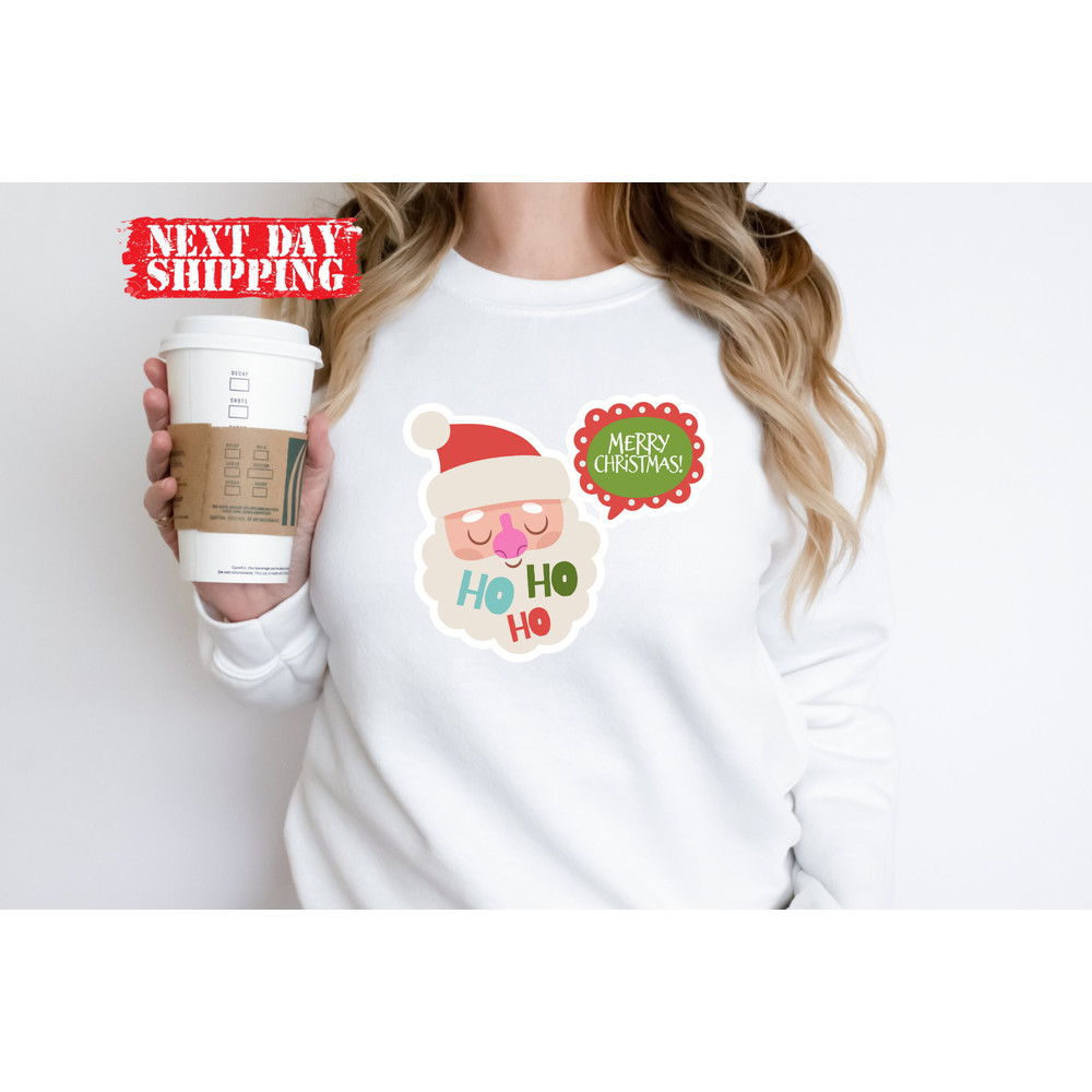 Santa Claus HoHoHo Christmas Shirt,Retro Santa Christmas Shirts,Merry Christmas Shirt,HOHOHO Sweatshirt,Santa Claus Tee,Xmas Shirt,Xmas Gift - 6.jpg