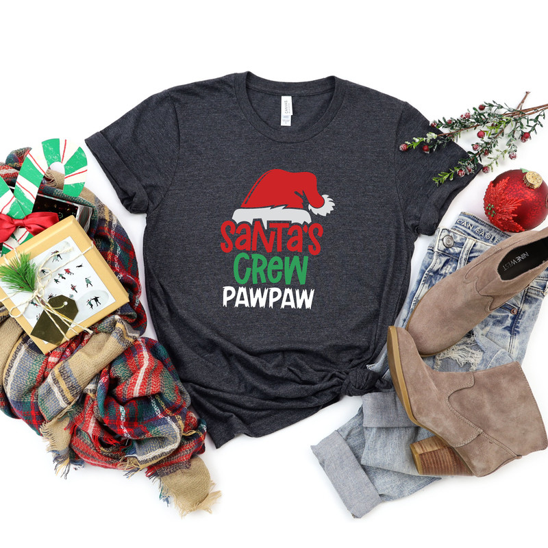 Santa’s Crew Christmas Shirt,Santa Crew Tshirt,Santa’s Crew Custom Shirt,Christmas Custom Family Santa Shirt,Santa’s Family Crew Tshirt - 4.jpg