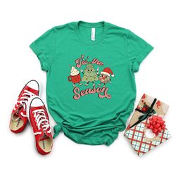 tis the season christmas shirt, tis the season retro christmas sweatshirt, spooky season shirt, trendy christmas tshirt,