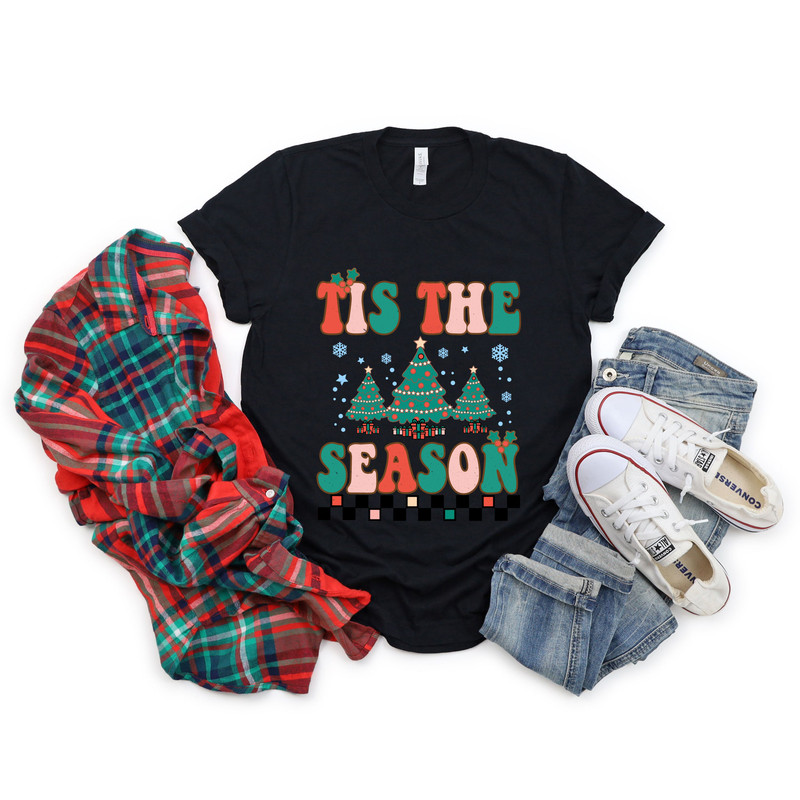 Tis The Season Shirt,Tis The Season Tree Christmas Shirt,Merry Christmas Shirt,,Christmas Tee,Christmas Tshirt, Cute Christmas Sweatshirt - 5.jpg