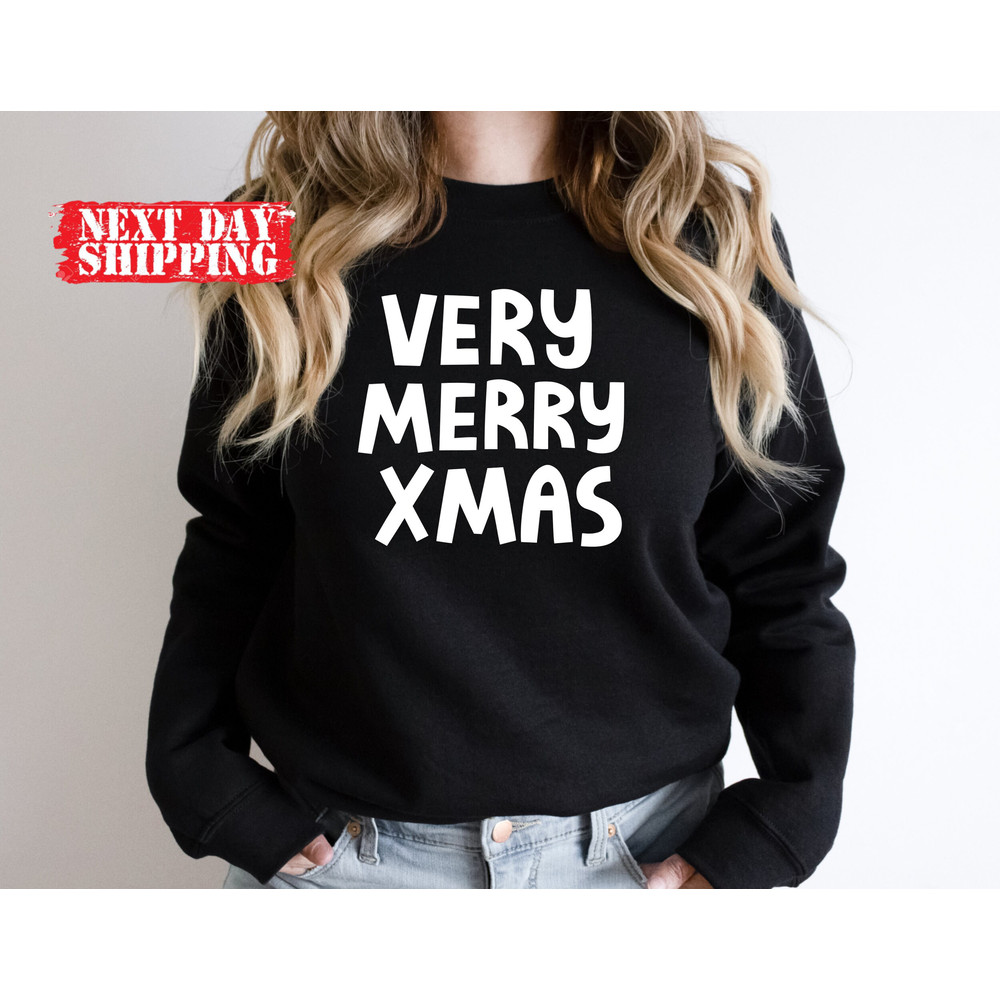 Very Merry Xmas Shirt,Christmas 2023 Tee,Christmas Gift,Matching Family Christmas Shirt,New Year Shirt,Merry Xmas,Christmas Family Shirt - 4.jpg