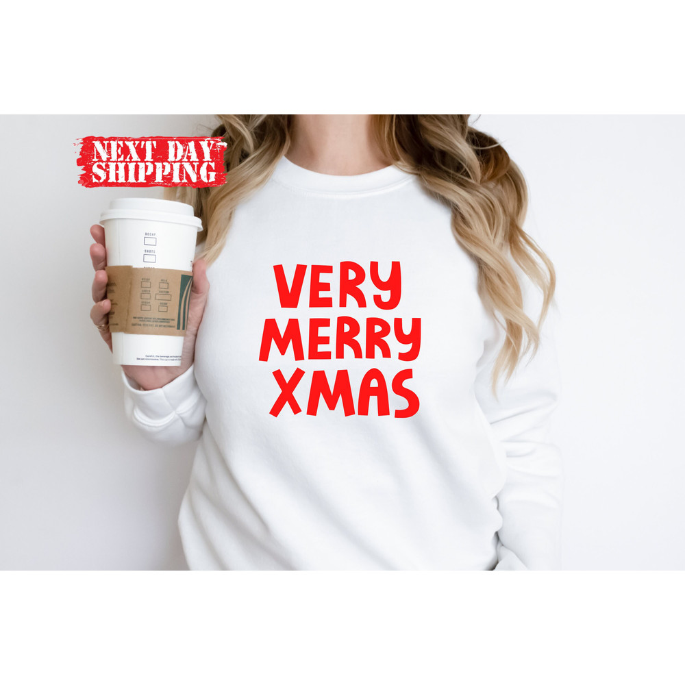 Very Merry Xmas Shirt,Christmas 2023 Tee,Christmas Gift,Matching Family Christmas Shirt,New Year Shirt,Merry Xmas,Christmas Family Shirt - 5.jpg
