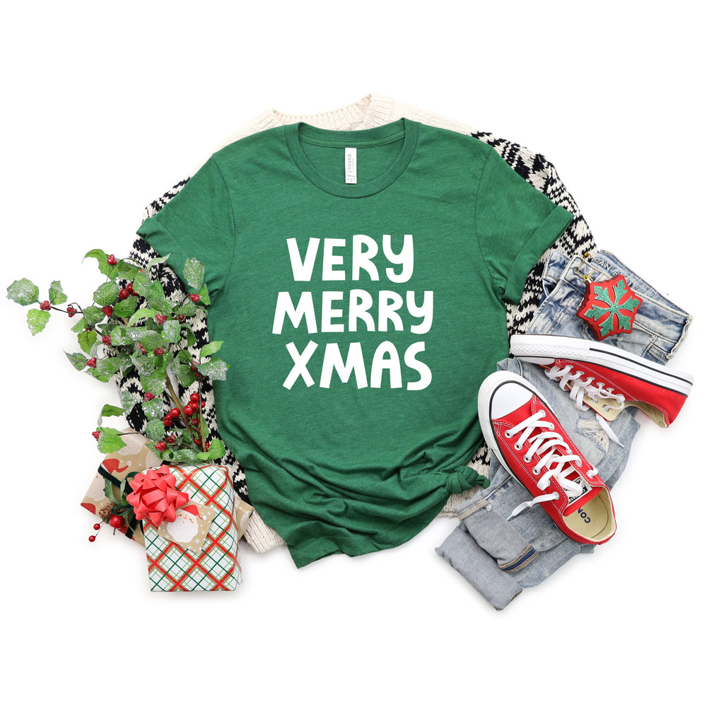 Very Merry Xmas Shirt,Christmas 2023 Tee,Christmas Gift,Matching Family Christmas Shirt,New Year Shirt,Merry Xmas,Christmas Family Shirt - 7.jpg