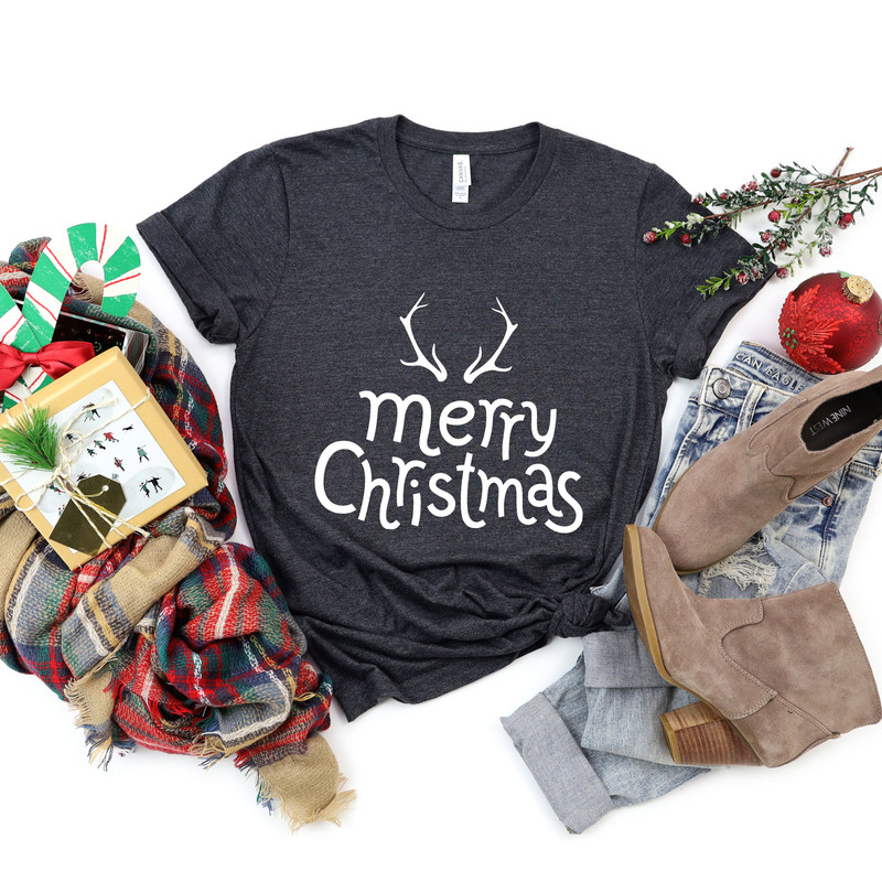 Vintage Merry Christmas Shirt,Merry Christmas Deer Shirt,Shirts For Christmas,Christmas Antlers Shirt,,Christmas Tshirt,Cute Christmas Shirt - 5.jpg