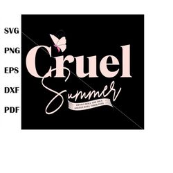 Cruel Summer Devils Roll The Dice SVG, The Eras Tour 2023 Svg,  Eras Tour Svg, Sublimation Files