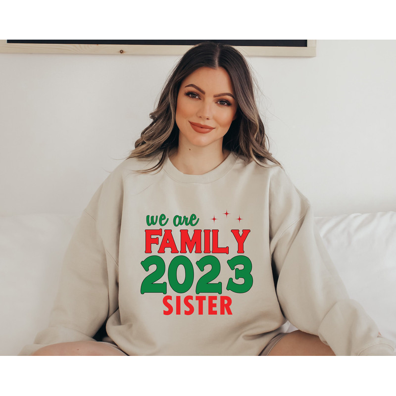 We Are Family 2023 Family Christmas Shirt,Matching Family Christmas Shirts,We Are Family Christmas Party Shirt,Family Group Christmas Tshirt - 6.jpg