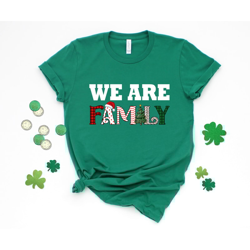 We Are Family Christmas Shirt,Custom We Are Family Christmas Shirts,Custom Family Matching Christmas Tshirt,Family Group Christmas Tee Gifts - 7.jpg