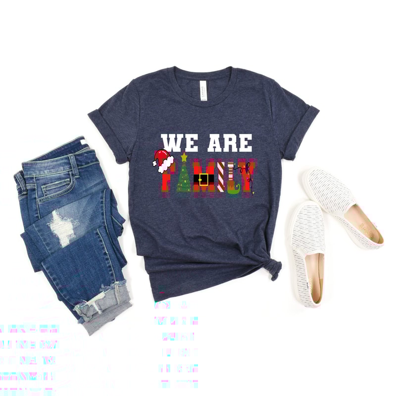 We Are Family Christmas Shirt,Matching Family Christmas Shirts,Matching Christmas 2023 Shirts,Matching Xmas Tees,Christmas Party Shirt - 5.jpg