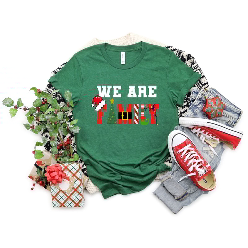 We Are Family Christmas Shirt,Matching Family Christmas Shirts,Matching Christmas 2023 Shirts,Matching Xmas Tees,Christmas Party Shirt - 7.jpg