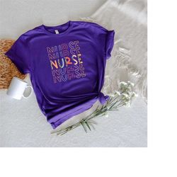 groovy nurse shirt, registered nurse, future nurse shirt, nurse gift, retro shirt, student grad, nurse appreciation, rn