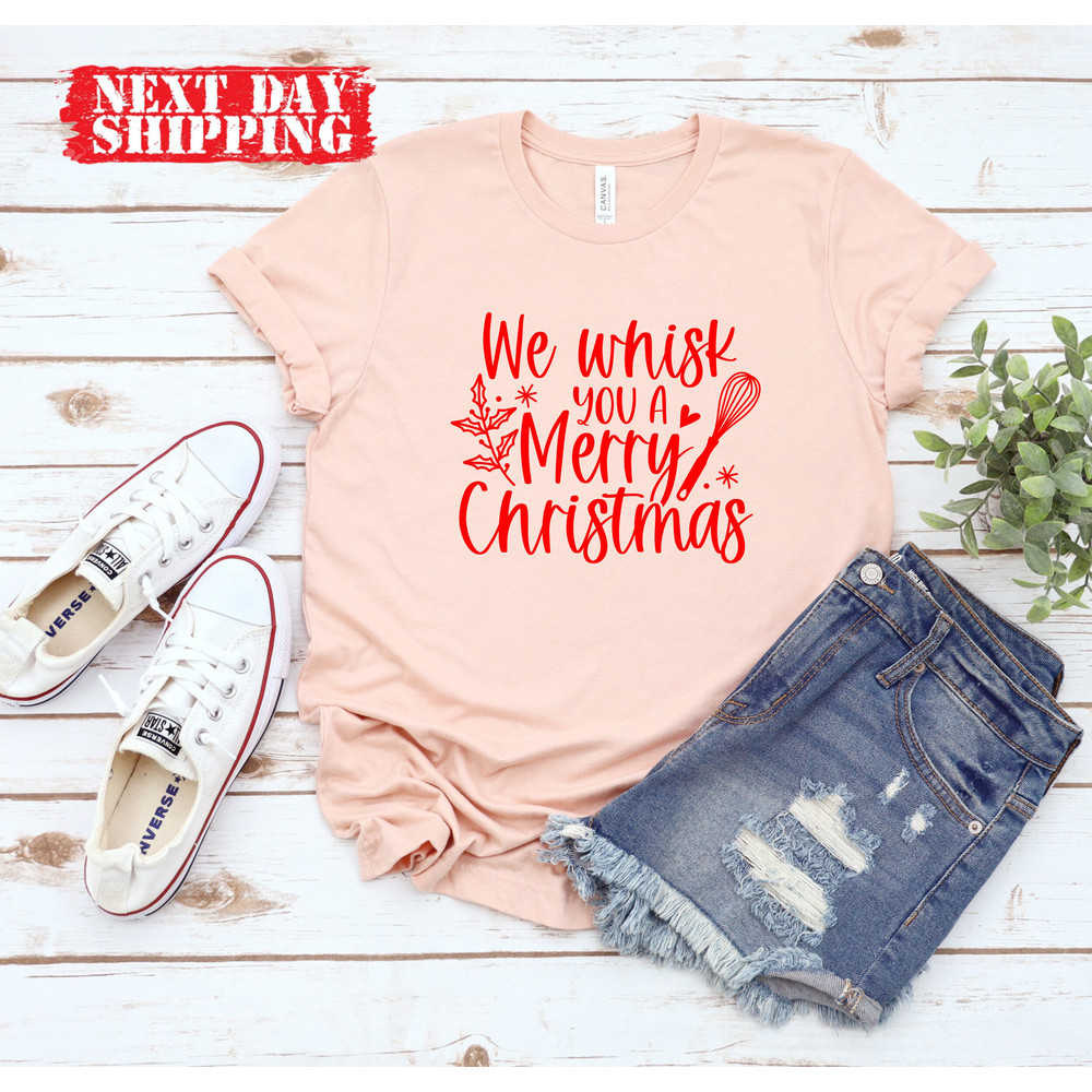 We Whisk You A Merry Christmas T-Shirt, Christmas Shirts, Merry Christmas Shirt,Baking Christmas Shirt, Christmas Party Shirt,Xmas Shirt - 3.jpg