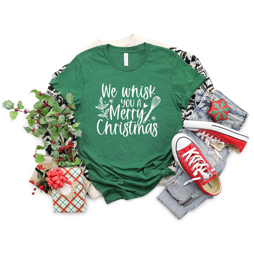 We Whisk You A Merry Christmas T-Shirt, Christmas Shirts, Merry Christmas Shirt,Baking Christmas Shirt, Christmas Party Shirt,Xmas Shirt - 7.jpg