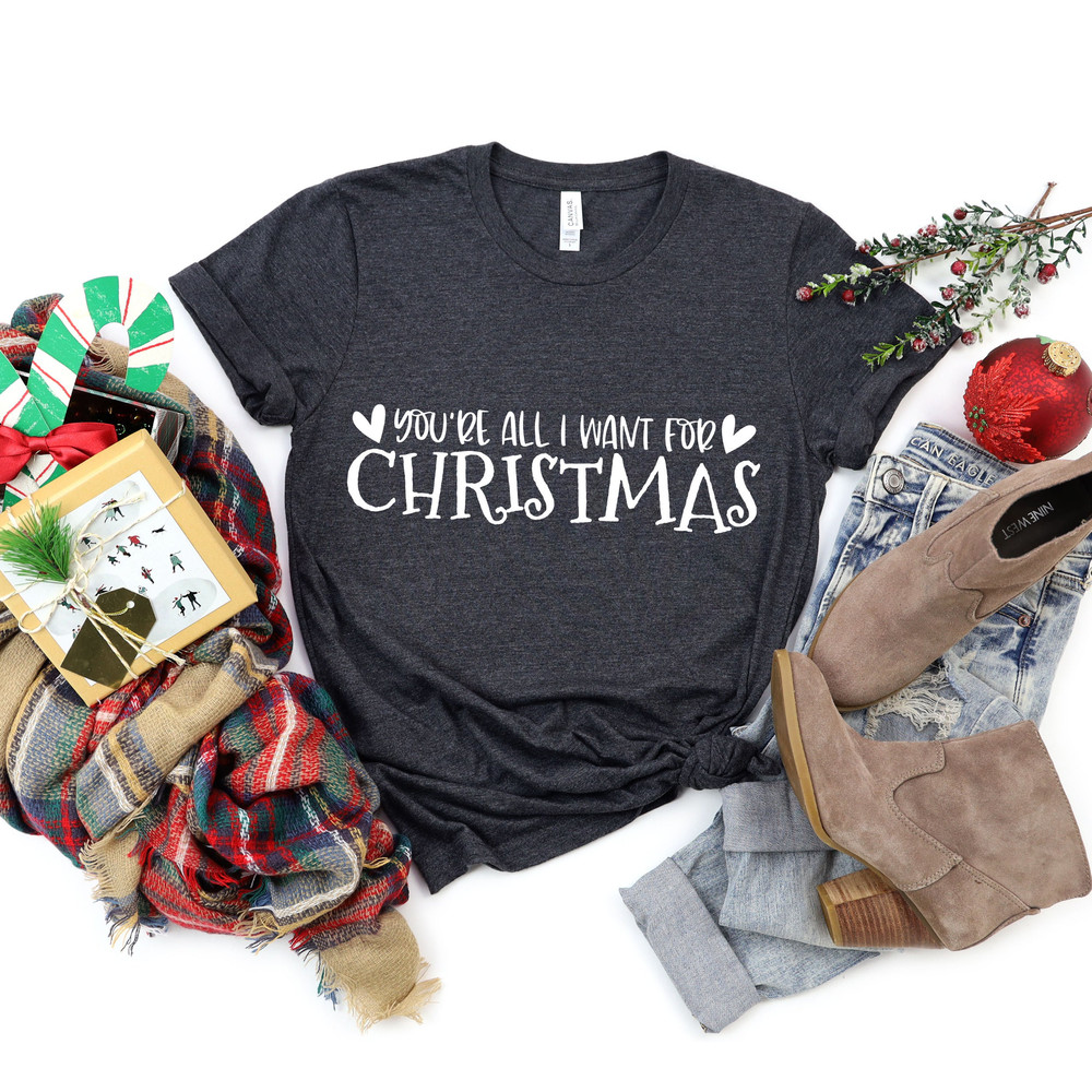 You're I Want For Merry Christmas Shirt,Merry Christmas Deer Shirt,Shirts For Christmas,Christmas Antlers Shirt,,Christmas Tshirt, Christmas - 4.jpg