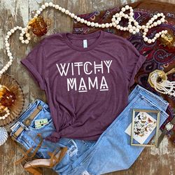 halloween mama shirt,witchy mama shirt, witches t-shirt, halloween t-shirt, spooky shirt, mom halloween costume, mom tri