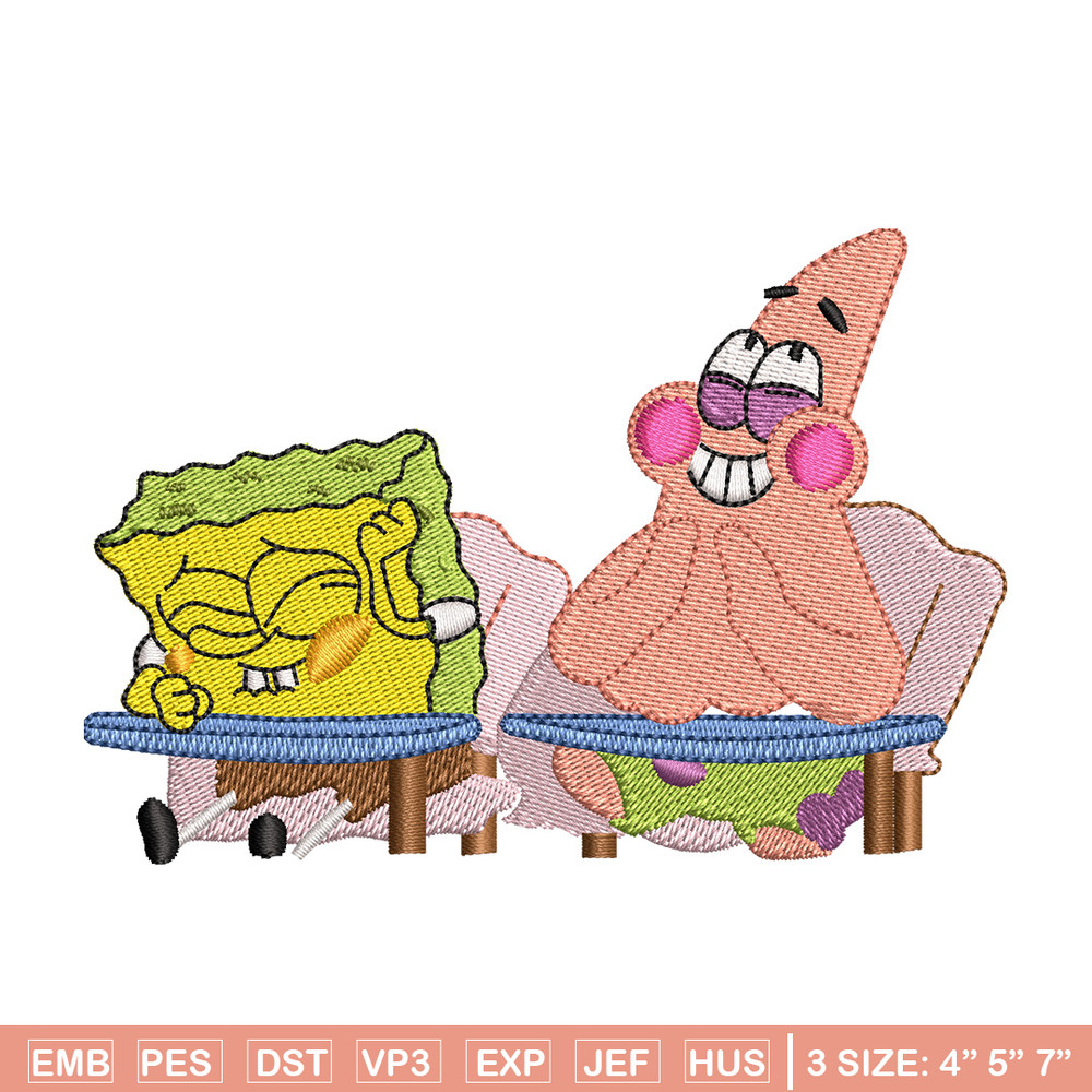 Spongebob funny embroidery design, Spongebob embroidery, Embroidery file, Embroidery shirt, Emb design, Digital download.jpg