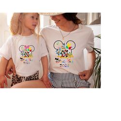 disney trip 2023 mickey and minnie t-shirt, disney family xmas party shirt, disney shirt, cute mickey minnie mouse gi